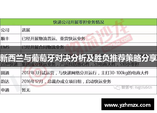 新西兰与葡萄牙对决分析及胜负推荐方案传播